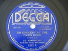 Lil Armstrong I'm Knocking' at the Cabin Door 78RPM Decca 1272