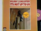 Byard Lancaster It's Not Up to Us LP Vortex Promo copy Sonny Sharrock