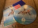 Iron Maiden Seventh Son PICTURE DISC + Banner Rare Original UK LP