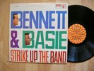 Tony Bennett & Count Basie strike up the band Roulette SR 25231 EX
