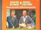 DAVID BOWIE  & BING CROSBY: peace on earth/little drummer boy / fantastic voyage