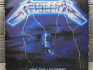 Metallica Ride The Lightning Vintage Megaforce Record Vinyl LP 1984 OG Pressing