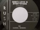 Doo Wop Gospel 45 - FAITHFUL WONDERS - God's Love Is Everywhere - RUSH - mp3