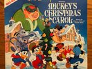 Walt Disney - MIckey's Christmas Carol LP Disneyland 3825  1982 Dickens VG+