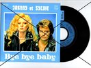 Johnny hallyday bye bye baby Vinyle mademoiselle PEP 9120