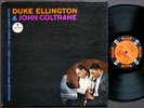 JOHN COLTRANE & DUKE ELLINGTON LP IMPULSE  A-30 US 1963 RVG MONO Elvin Jones VG+