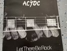 AC/DC Let There Be Rock Vinyl Record Albert Production Red Label 1977 APLP 022