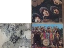 The Beatles -3 LP Set (Rubber Soul, Revolver, Sgt. Pepper) - VG to G/Fair