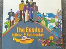 THE BEATLES YELLOW SUBMARINE 1969 UK VINYL LP PCS 7070 -3/-1 RED LINES LENNON