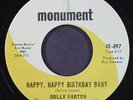 DOLLY PARTON: happy, happy birthday baby MONUMENT 7
