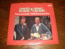 David Bowie/Bing Crosby 45/PICTURE SLEEVE Peace ON Earth PROMO RCA