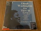 Dinah Washington FOR THOSE IN LOVE Vinyl Me Please VMP 180g 33rpm AAA Ryan Smith