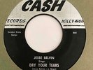 Doo Wop R&B 45 JESSE BELVIN Dry Your Eyes/Beware Cash Orig. NM HEAR