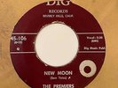 Doo Wop R&B 45 THE PREMIERS New Moon/Baby Dig Orig. HEAR Rare