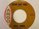 Mod New Breed R&B 45 ETTA JAMES Seven Day Fool/It's Too Soon To Know Argo HEAR