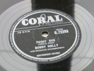 BUDDY HOLLY &  THE CRICKETS UK  1958  CORAL 78  PEGGY SUE  EVERYDAY  LOVELY COPY