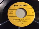 ERNEST COTTON-J.O.B. 1120-GOING BACK TO MEMPHIS/UH'M BEAUTIFUL-CHICAGO BLUES 45