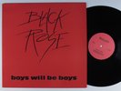 BLACK ROSE Boys Will Be Boys BULLET LP VG+/VG++ uk with lyric sheet insert o