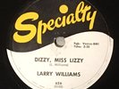 78 rpm ROCK ‘n’ ROLL LARRY WILLIAMS Dizzy Miss Lizzy Slow Down SPECIALTY Beatles