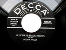 ROCKABILLY 45 - BUDDY HOLLY -LOVE ME / BLUE DAYS -BLACK NIGHTS  - EX+ RECORD
