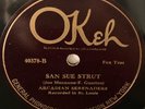Territory Band-OKeh 40378 Wingy Mannone & Arcadian Serenaders-San Sue Strut 1924