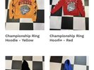 Rome Streetz Kiss The Ring Hoodie YELLOW size L