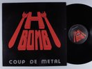 H BOMB Coup De Metal RAVE-ON EP VG+ 45rpm holland w/ lyric sheet insert o