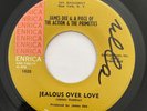 JAMES DEE & A PIECE OF THE ACTION - Jealous Over Love RARE SWEET SOUL 45 Enrica