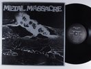 METAL MASSACRE Various Artists METAL BLADE LP VG+ 1st pressing o