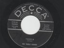DOOWOP 45  - TREBLE  CHORDS - TERESA  /  MY LITTLE GIRL  - HEAR - 1959 DECCA