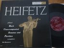 JASCHA HEIFETZ / BACH unaccmpanied sonatas & partitas  ( complete )  RCA LM 6105