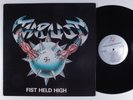 THRUST Fist Held High ENIGMA LP VG++/NM with lyric sheet insert o