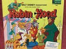 Walt Disney Story And Songs From Robin Hood Disneyland Records LP 3810 Near Mint