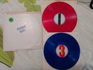JIMI HENDRIX ALIVE LP bootleg stamp USA 1972 blue and red vinyl