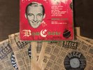BING CROSBY Merry Christmas - RARE 1952 Decca 4x45rpm Box - TOP EX DISCS + Extra
