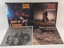 Ozzie Ozbourne Blizzard Ozz Dairy of a Madman Black Sabbath Live at Last LP