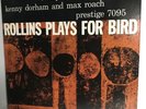 SONNY ROLLINS QUINTET Rollins Plays For Bird PRESTIGE OJC-214 LP VGC++ A-1