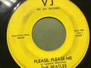 45 RPM Beatles  VEE JAY 581 Please Please me / From Me to You VG+