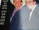 Willie Nelson and Faron Young-Funny How Time Slips Away-Columbia 1985-VG+/VG