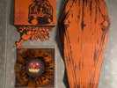 NM NunSlaughter Gravewurm Coffin 7” Vinyl Nun Slaughter Halloween Acid Witch EP
