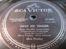 ELVIS PRESLEY 78 RPM RCA 20-6643 CANADA LOVE ME TENDER/ ANYWAY YOU WANT ME VG