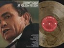 Johnny Cash - At Folsom Prison -Tan w/ Black Swirl Vinyl LP