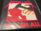 Metallica KILL 'EM ALL Vinyl (Exclusive Red LP Record)
