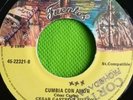 CESAR CASTRO Y SU CONJ. - CUMBIA con  AMOR  FUNETES  45RPM -  (escuchar)