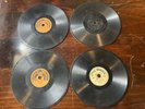 Vintage Little Wonder Records, 5.5 inch- 1909 Patent - Set of 12
