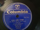 NM Louis Harlem Stompers Fletcher Henderson COLUMBIA Business In F/Loma Stomp