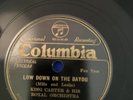 NM King Carter & Royal Orch - Columbia 2638 - Low Down On The Bayou/with My Baby