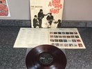 LP RED WAX VINYL THE BEATLES A HARD DAY'S NIGHT OP-7123 JAPAN 1ST PRESS 1964 EX