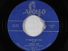 Doo-Wop Rocker 45 - Jimmy Lee & the Markees - It Must Be Love - Apollo - mp3