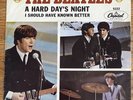 Beatles A Hard Days Night Capitol 5222  45rpm VG W/PS  East Coast Pressing